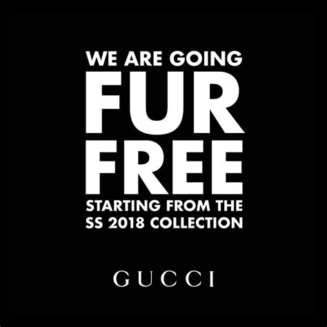 why is gucci fur free